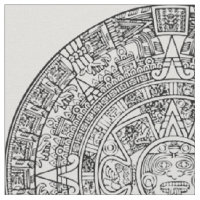 Mayan Aztec Sun Calender on ANY CUSTOM COLOR