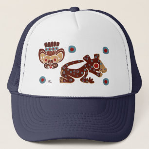 Mayan Baby Jaguar Trucker Hat