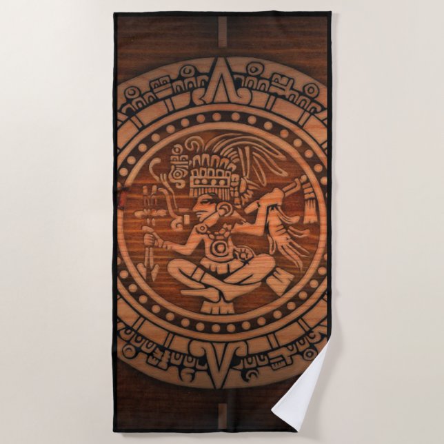 Mayan Beach Towel (Front)