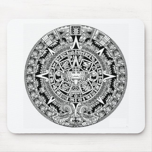Mayan Calander Mouse Mat (Front)