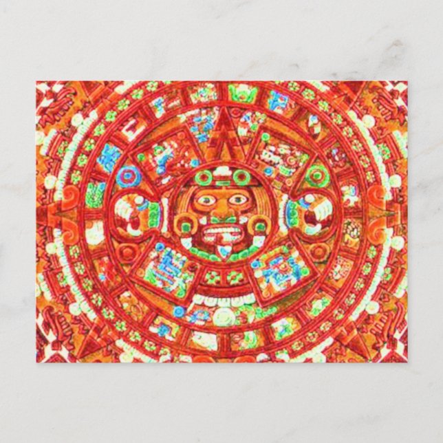 Mayan Calendar 2012 Design Postcard (Front)