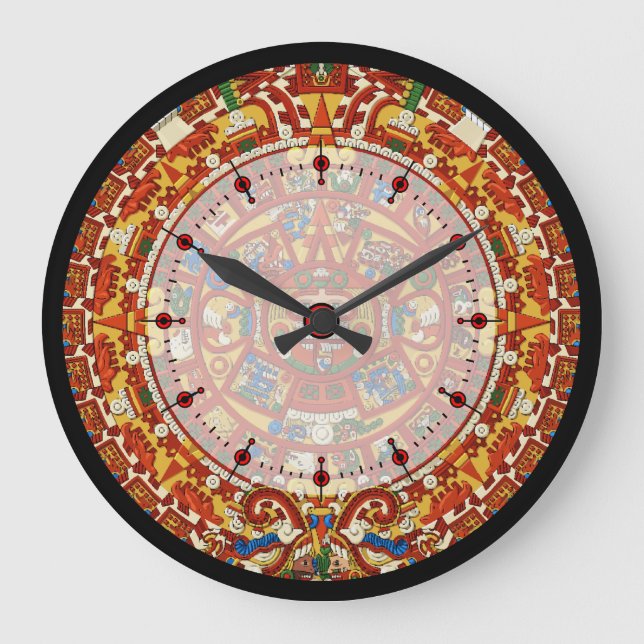 Mayan Calendar 2012 Wall Clock (Front)