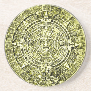 mayan calendar coaster