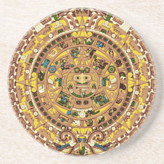 mayan calendar coaster (Front)