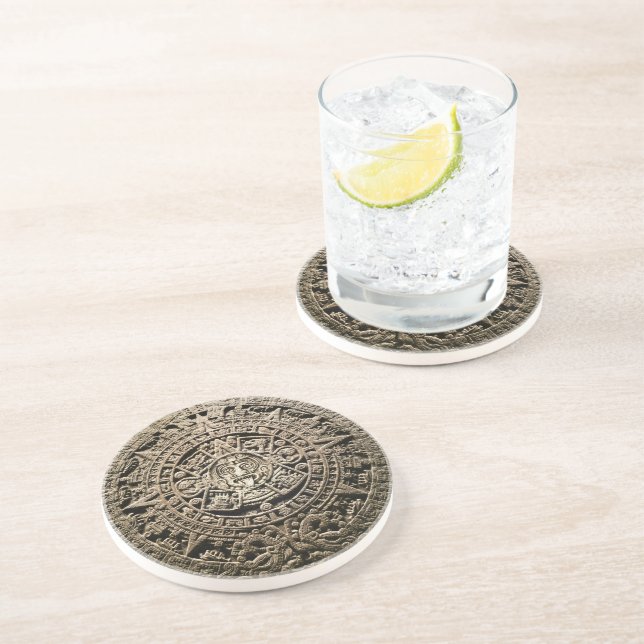 Mayan Calendar Coaster (Side)