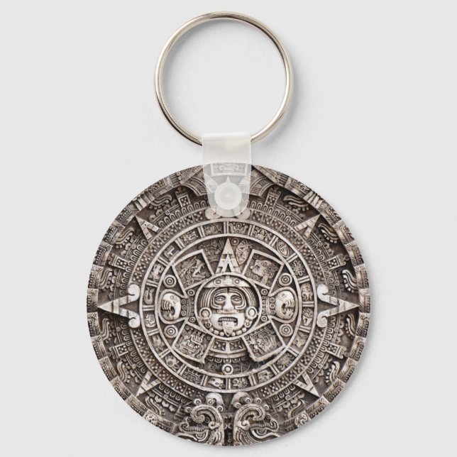 Mayan Calendar Key Ring (Front)