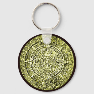 mayan calendar key ring