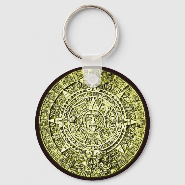 mayan calendar key ring (Front)
