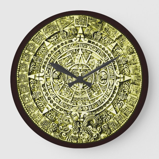 mayan calendar large clock (Front)