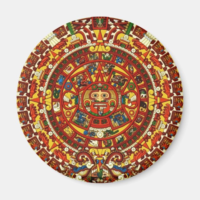 mayan calendar magnet (Front)