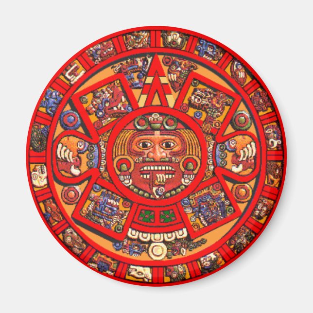 Mayan Calendar Magnet (Front)