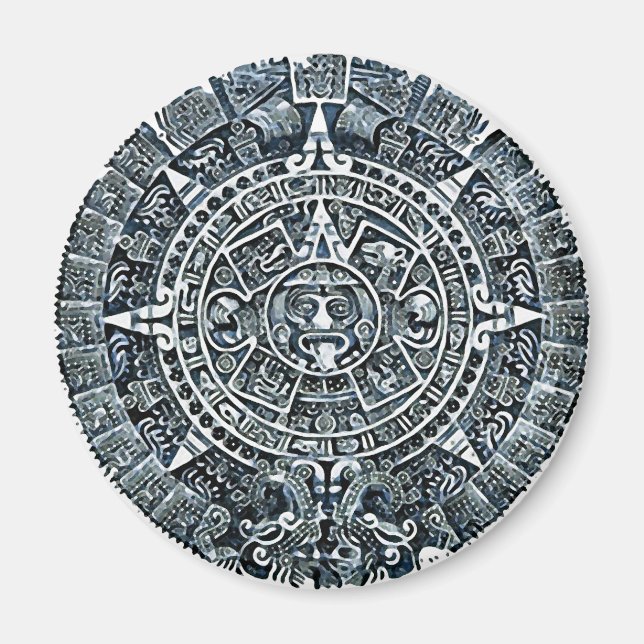 Mayan Calendar / Maya Kalender Magnet (Front)