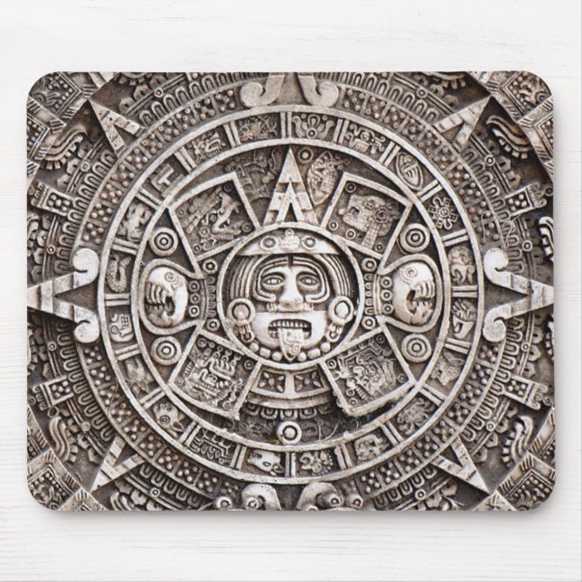 Mayan Calendar Mouse Mat (Front)