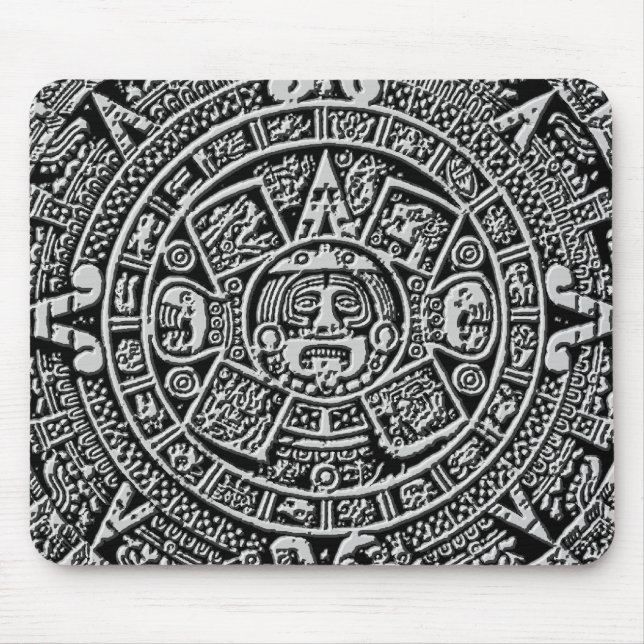 Mayan Calendar Mouse Mat (Front)