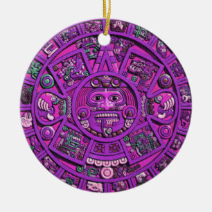 Mayan Calendar Ornament