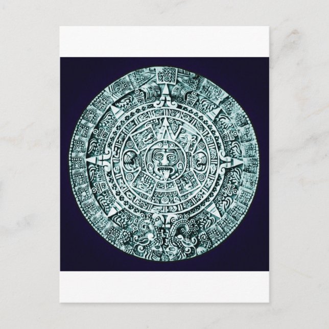 mayan calendar postcard (Front)