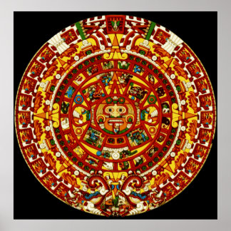 mayan calendar poster