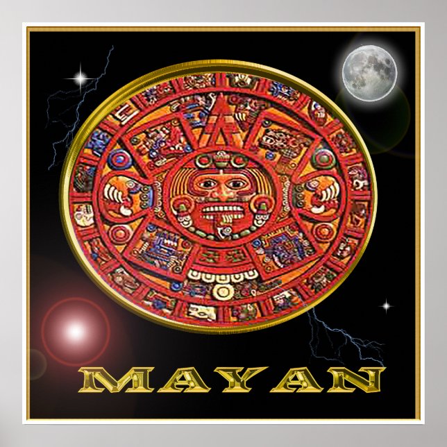 Mayan calendar poster (Front)