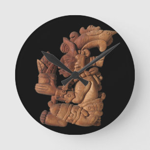 Mayan calendar round clock