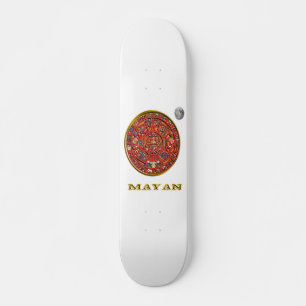 Mayan calendar skateboard