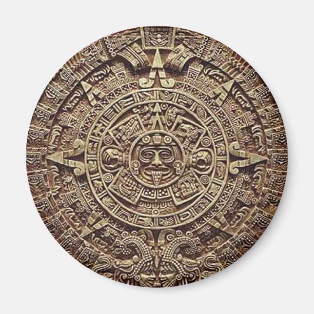 Mayan Calendar Stone 12.21.2012 Magnet (Front)