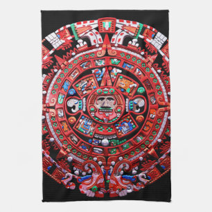 Mayan Calender Tea Towel