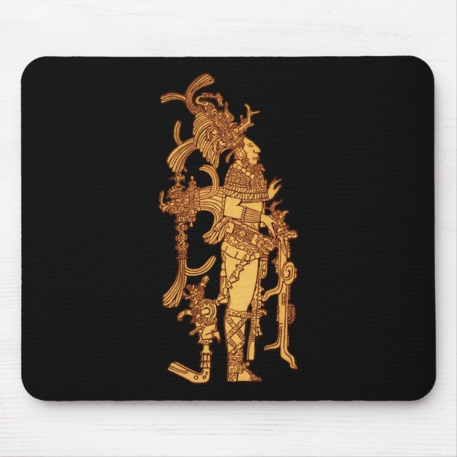 Mayan Ceremonial Dress Mouse Mat (Front)