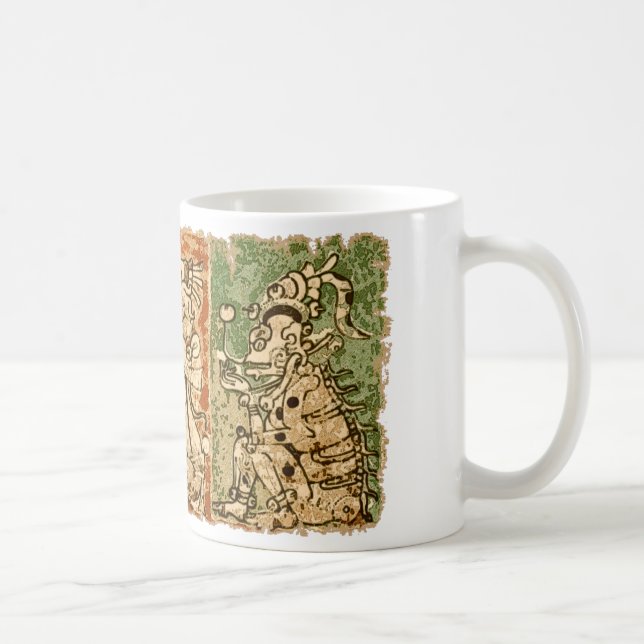 Mayan Dresden codex Coffee Mug (Right)