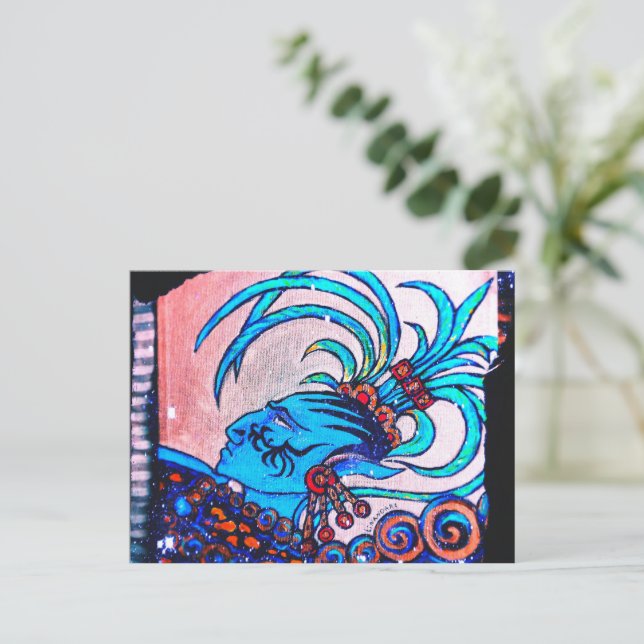 Mayan Elf: Defiance Postcard (Standing Front)