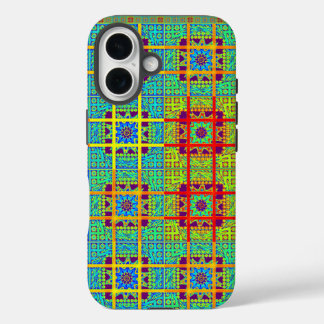 Mayan ethnic tribal pattern iPhone 16 case