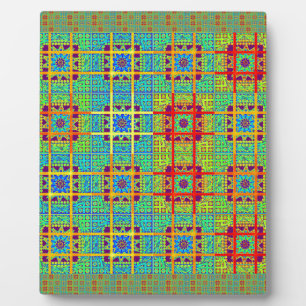 Mayan ethnic tribal pattern.jpg plaque