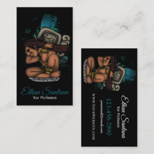 Mayan God Business Card