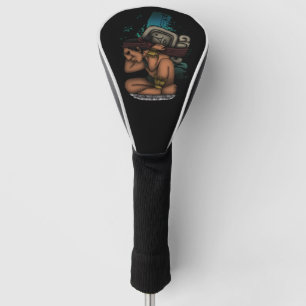 Mayan God Golf Head Cover