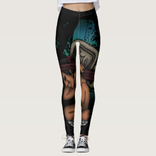 Mayan God Leggings