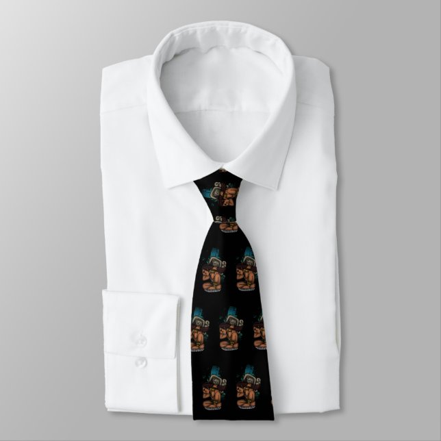 Mayan God Tie (Tied)