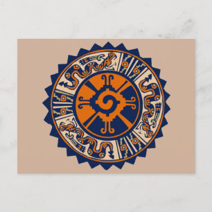 Mayan Hunab Ku Postcard