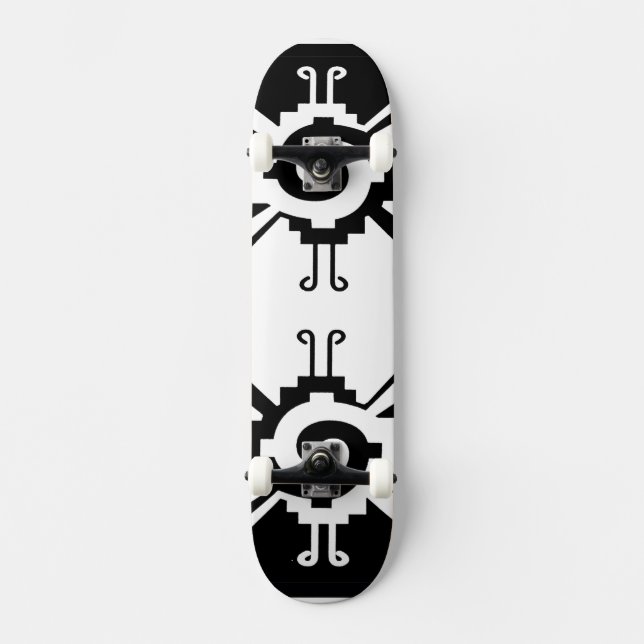 Mayan Hunab Ku Skateboard (Front)