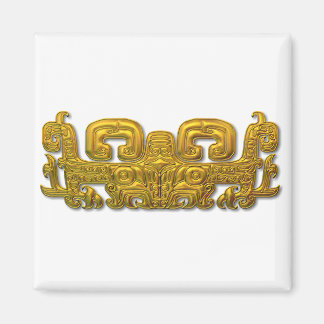 Mayan Jaguar - Gold Magnet