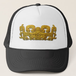Mayan Jaguar - Gold Trucker Hat