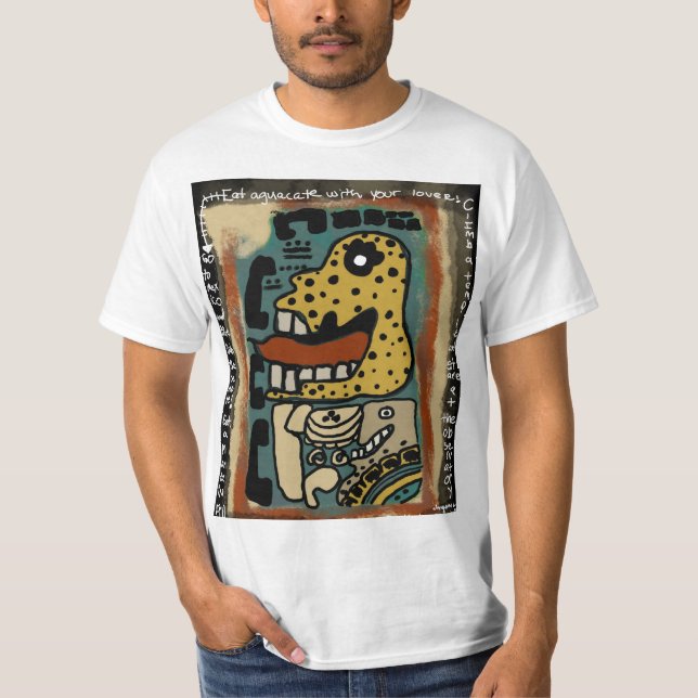 Mayan Love Birds T-Shirt (Front)