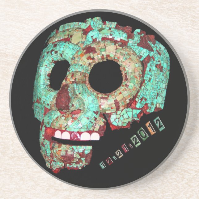 Mayan Mask-2012 Coaster (Front)