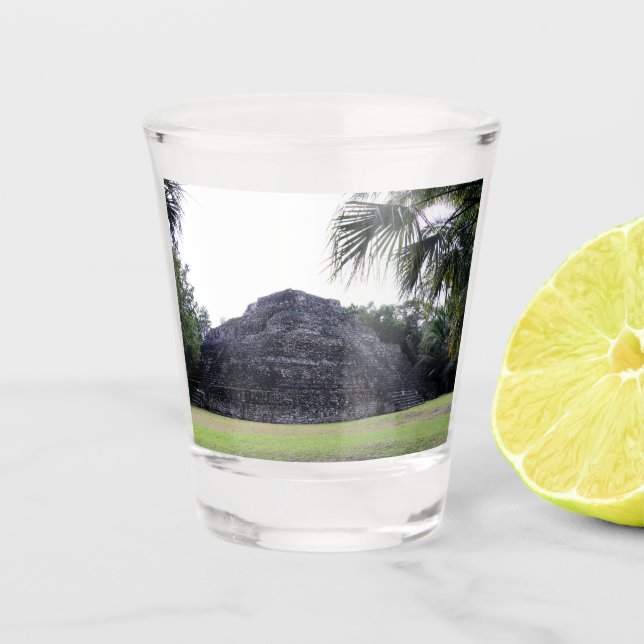 Mayan Memories Shot Glass (Front)