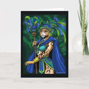 Mayan Priestess Greeting Card