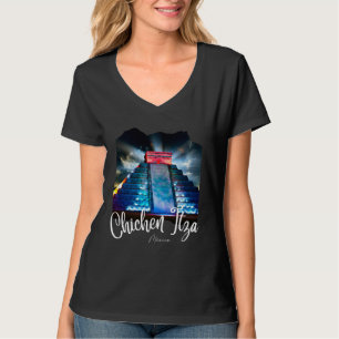 Mayan Pyramids Chichen Itza Yucatan Mexico Chiche T-Shirt