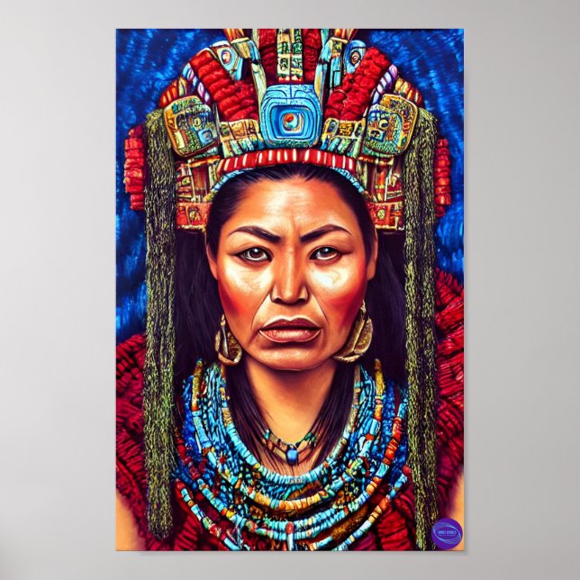 MAYAN QUEEN POSTER (Front)
