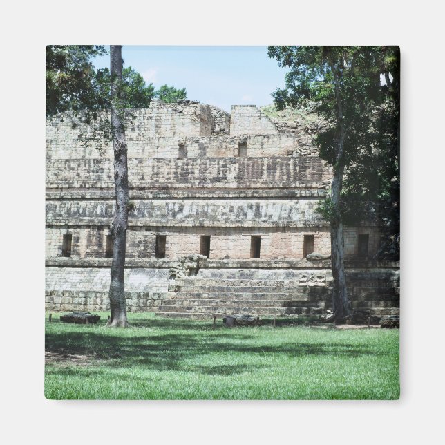 Mayan Ruins Honduras Colour Refrigerator Magnet (Front)
