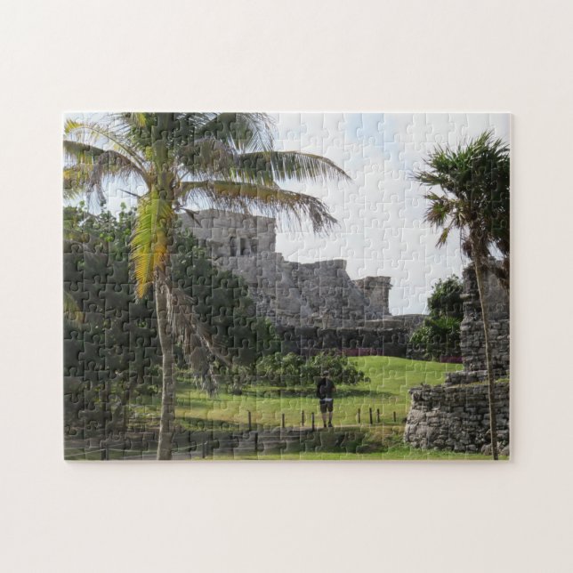 Mayan Ruins in Tulum, Mexico Jigsaw Puzzle (Horizontal)