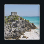 Mayan Ruins in Tulum Mexico Magnet<br><div class="desc">Mayan Ruins in Tulum Mexico</div>