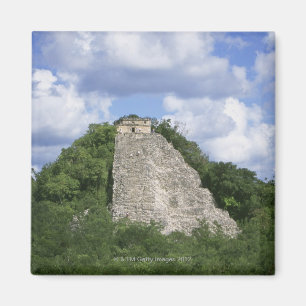Mayan ruins of Coba, Yucatan peninsula, Mexico Magnet