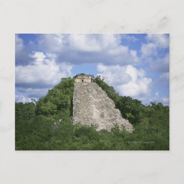 Mayan ruins of Coba, Yucatan peninsula, Mexico Postcard (Front)